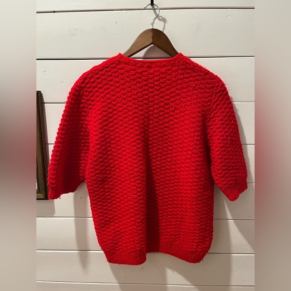 📍 very pretty handmade red knit size L/Xl⚠️ - Picture 6 of 10